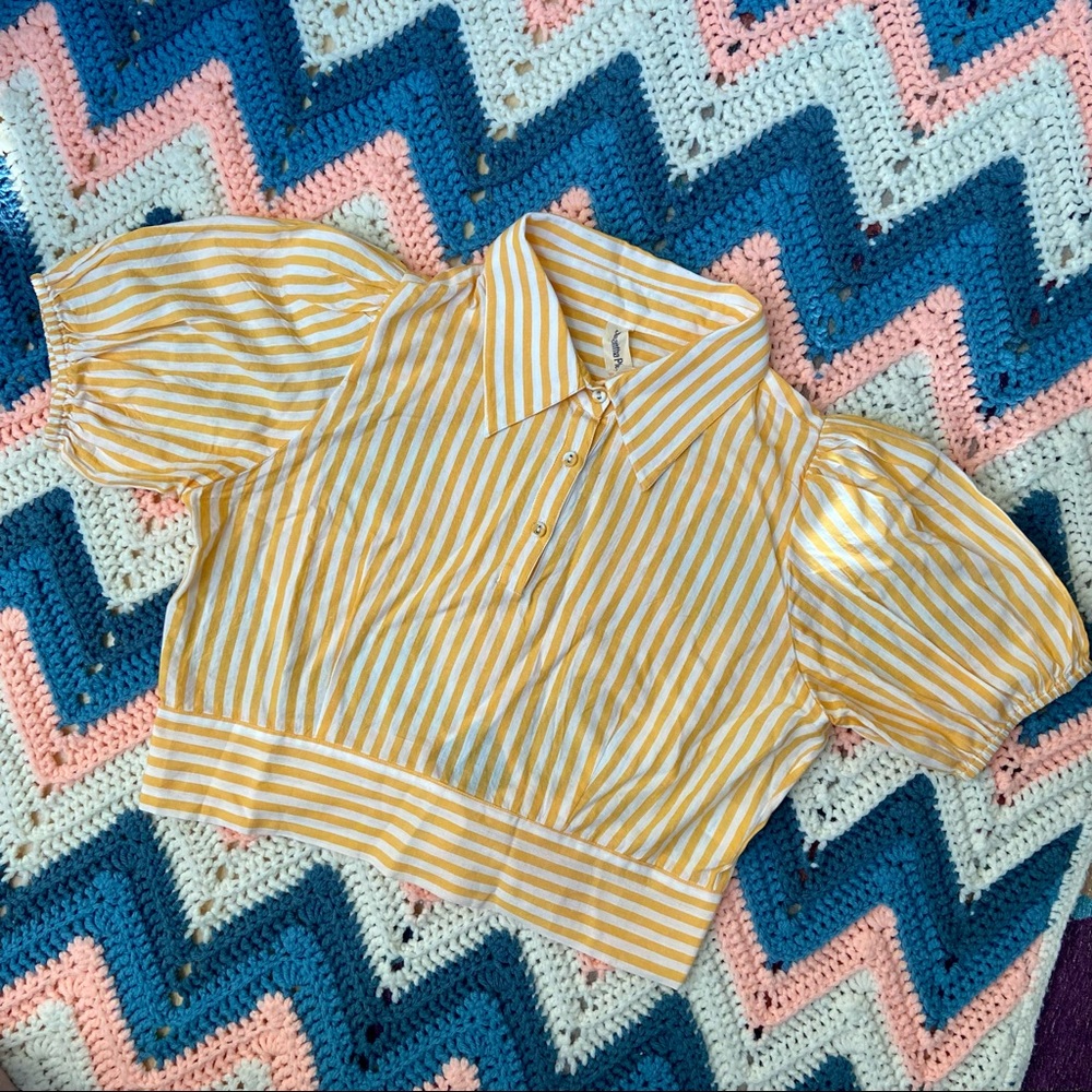 Samantha Pleet ‘Ghost’ Striped Blouse